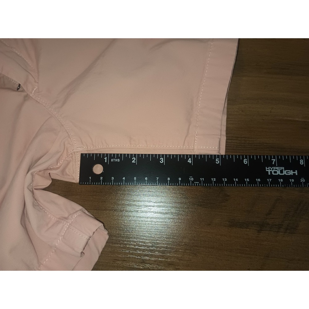 UNIQLO Women's Pink Chino Shorts Size 0 Cotton Classic Fit Mid Rise Pockets - Picture 12 of 13